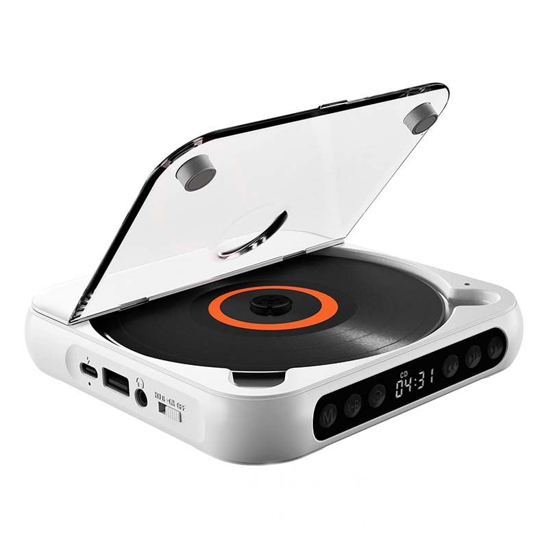 Bærbar CD-afspiller med Bluetooth