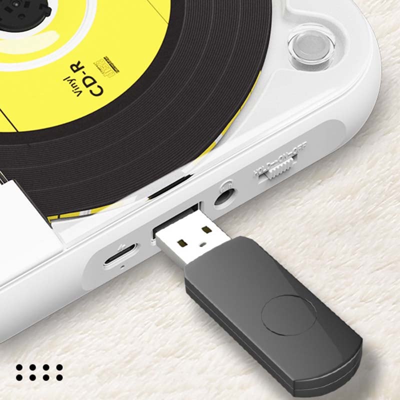 Bærbar CD-afspiller med Bluetooth