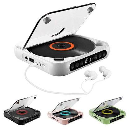Bærbar CD-afspiller med Bluetooth