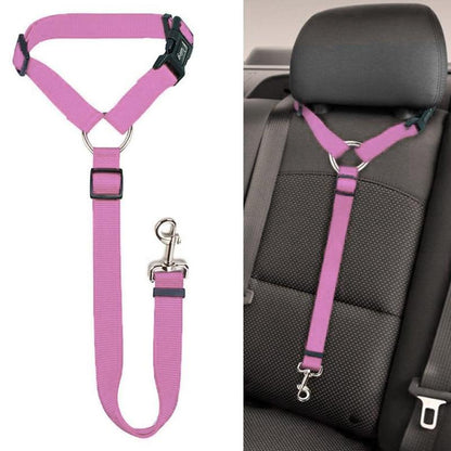 DogCatFri™ CarLeash 1+1 GRATIS: Justerbar Sikkerhed Kæledyr Autostol Snor