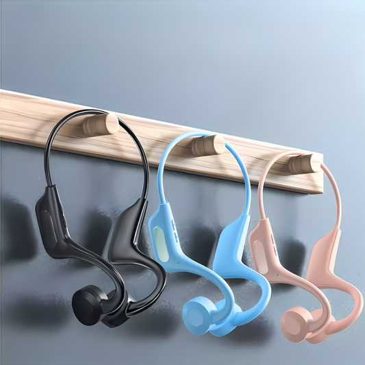 FlexHeadphone: Fleksibel Knogleledning Og Øre-Gratis Trådløs Hovedtelefon