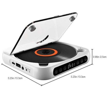 Bærbar CD-afspiller med Bluetooth