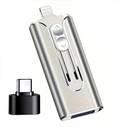 USBDrive - Kompakt och hållbar multienhet 4-i-1 USB-minne