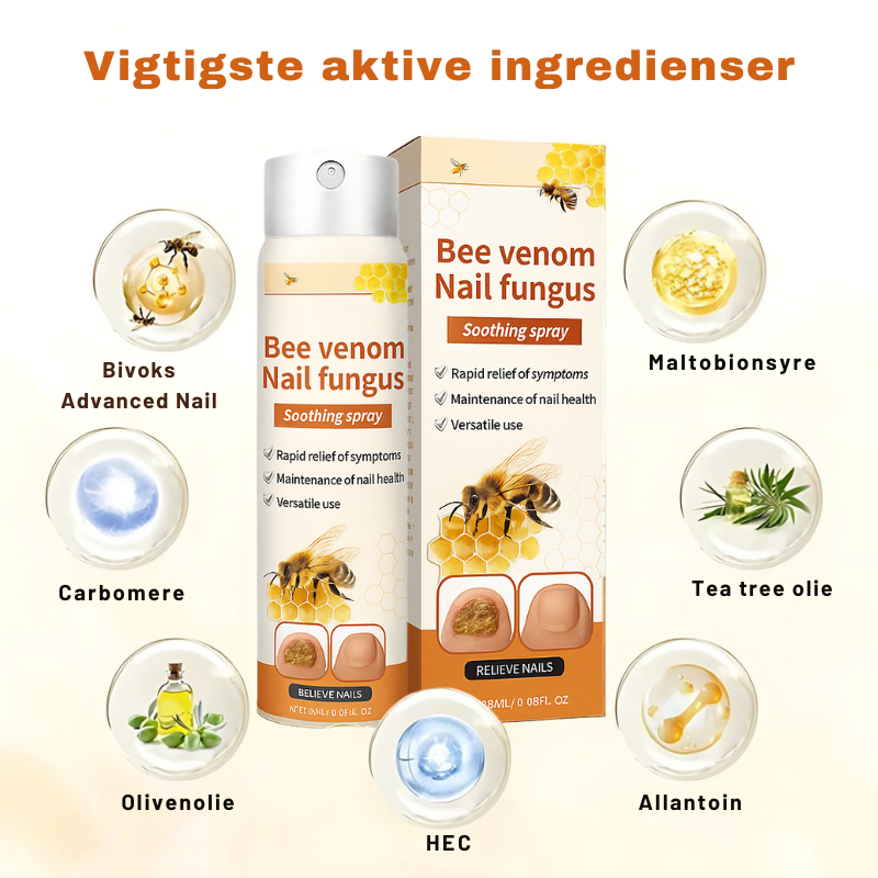 FungiFix™ – Avanceret Svampedræbende Negleplejespray