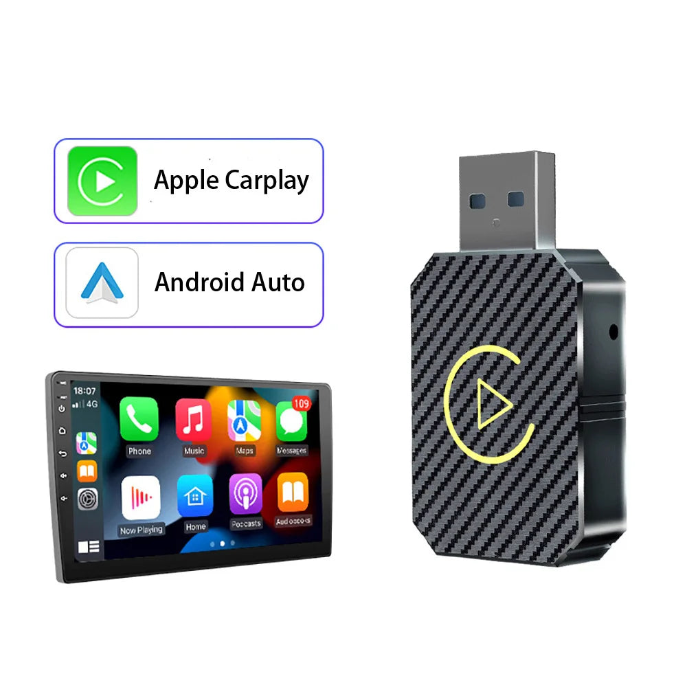 Mini trådløs CarPlay-adapter