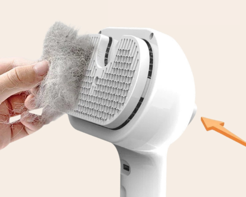 Silkepels® Steami Pro | Professionel pelsplejebørste til kæledyr